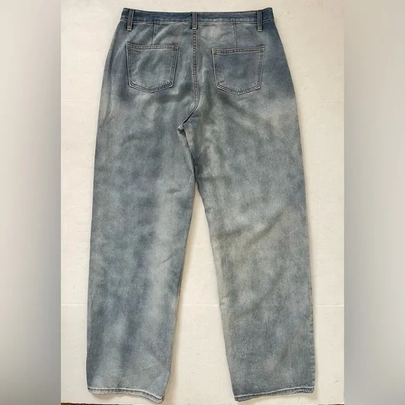 The Frankie Shop Blue Wide Leg Jeans - Picture 14 of 14